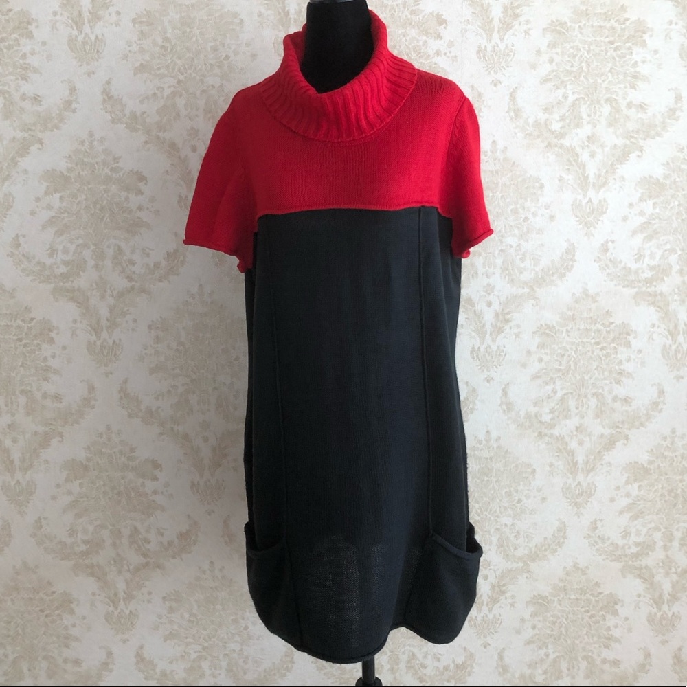 Elementz colourblock sweater dress